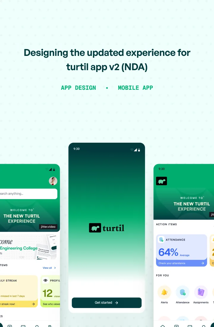 Redesigning the Turtil app for a unified experience