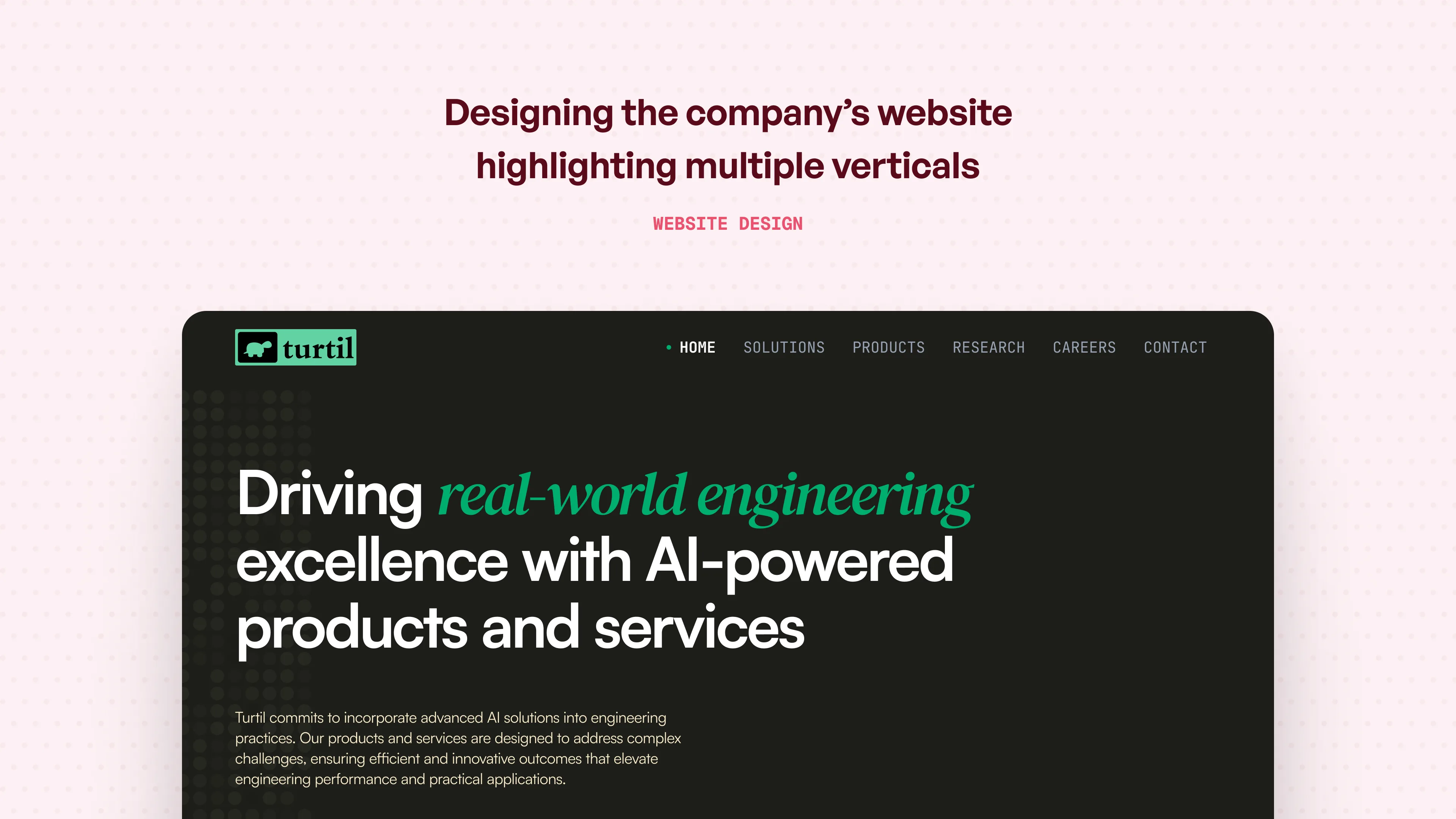 Turtil Website Design